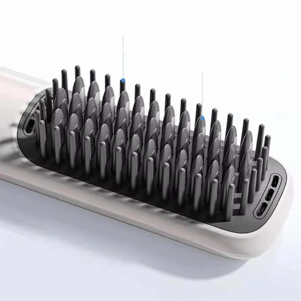 (image for) XIAOMI Mijia Wireless Straight Hair Comb Negative Ion Adjustable Temperature Lightweight Portable Hair Care Styling Comb